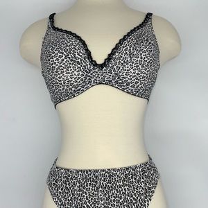 Vintage Victorias Secret Animal Print Bra